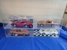4 Plastic Promo Corvette Museum Special Editions
