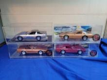 4 Plastic Corvette Museum 7 inch Cars Special Editions