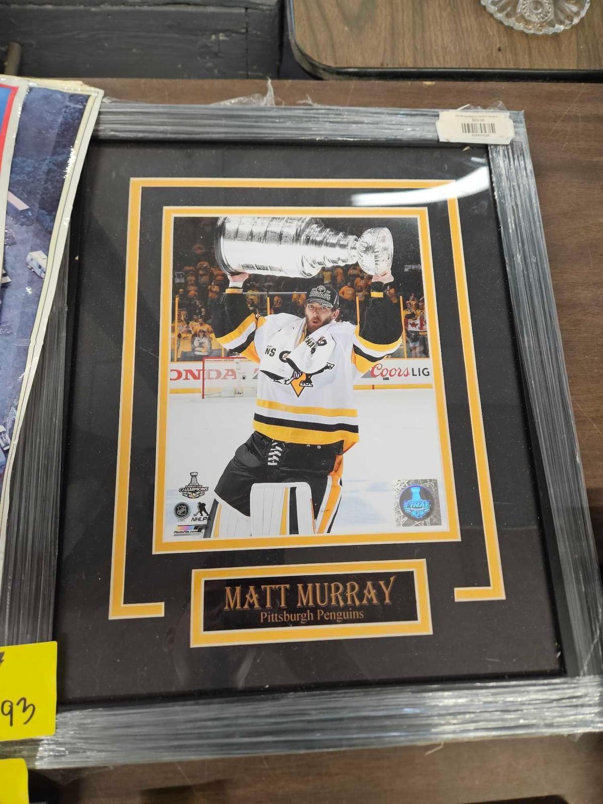 Matt Murray framed photo
