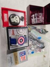 Watches, lanyards, collectibles