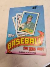 1989 Topps wax pack with gum