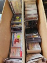 Box of nascar cards
