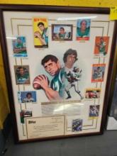 Joe Namath framed print