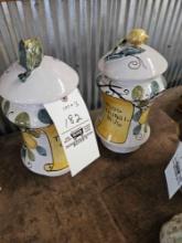 Pair of canisters