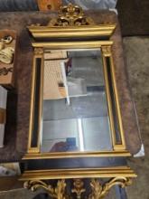 Gold mirror