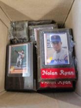 Framed baseball cards, Nolan Ryan