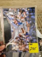 Signed sports photos