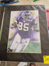 Broncos print, signed movie poster