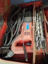 Milwaukee hammer drill, works