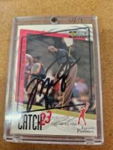 Michael Jordan signed card, cert