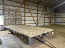 Flatbed Hay Wagon
