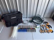 Husky Tool Bag - Craftsman Nut-Driver Set - Assorted Tools