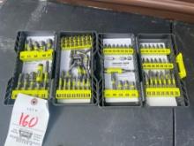 (2) Ryobi Drill Bit Sets