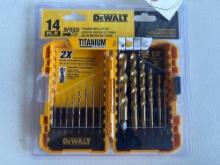 DeWalt 14 Piece Titanium Drill Bit Set