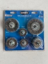 Hart Wire Wheel Brush Set