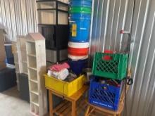 Buckets - Table and Chair - Plastic Organizers