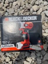 Black and Decker 12V Drill Driver