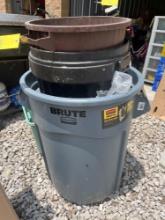 Plastic Trash Bins