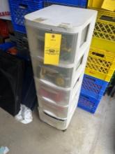 Plastic Organizer with Misc Tools