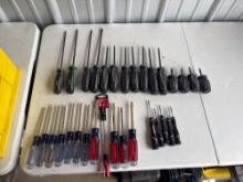 Magnetic Craftsmen Screwdrivers - Assorted Husky and Craftsman Screwdrivers
