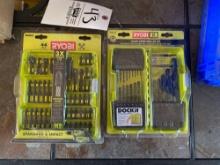 Ryobi 21pc Black Oxide Drill Bit Set - 44pc Driver Set