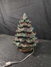 Vintage ceramic Christmas tree