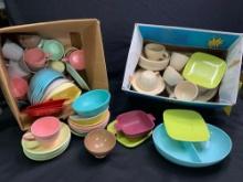2 Boxes of MCM Arrow, Boontown and more dishes