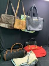 8 Ladies handbags