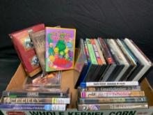Box lot of DVDs, see photos