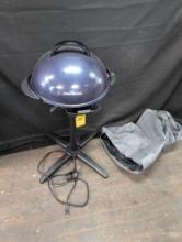 George Foreman electric outdoor grill with cover