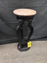 Modern marble top plant stand