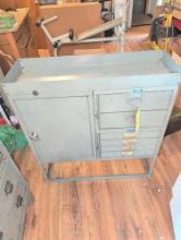 Adrian Steel metal lockable cabinet