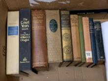 Assorted early hardback books