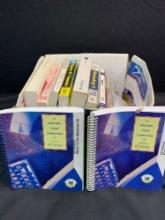 Box lot of assorted early electronic books
