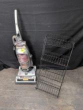 Bissell Powergroom vac and metal rack