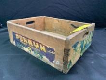 Penryn PIA vintage wood grape advertising crate