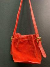 Coach Berkeley Drawstring bag with suede brush and bag