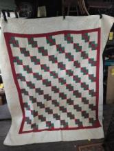 Antique hand stitched quilt