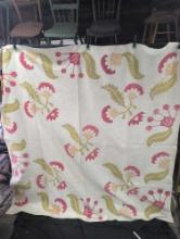 Antique hand stitched quilt