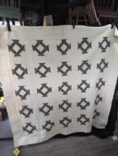 Antique hand stitched quilt
