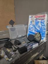 Assorted Targets, Magazines, Deer Caller, Holster, Magneto Speed and Gun Locks