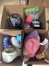 electronics and household items