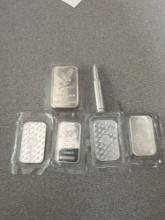 11 ounces of fine silver. sold per ounce.