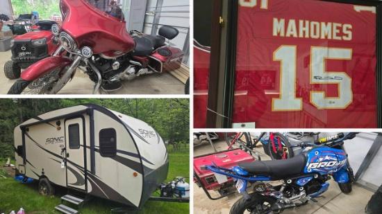 Camper, Road King, Honda Grom, Tractor - 24065-Ash