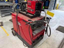 Lincoln DC 655 welder with LN-9 wire feeder