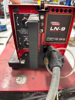 Lincoln DC 655 welder with LN-9 wire feeder