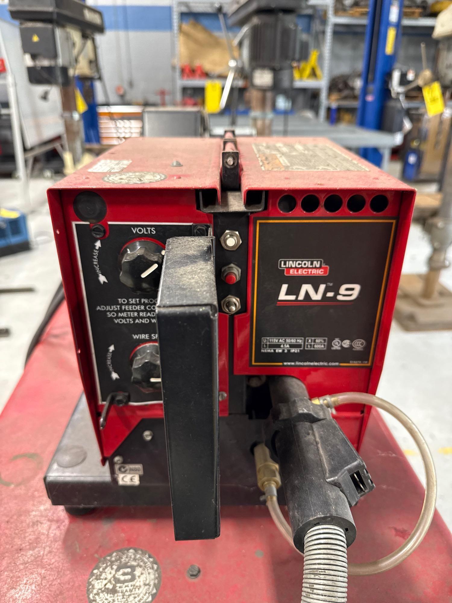 Lincoln DC 655 welder with LN-9 wire feeder