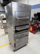 Blodgett oven with broiler + gas grill on wheels