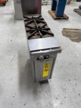 Blodgett 2 burner gas stove top