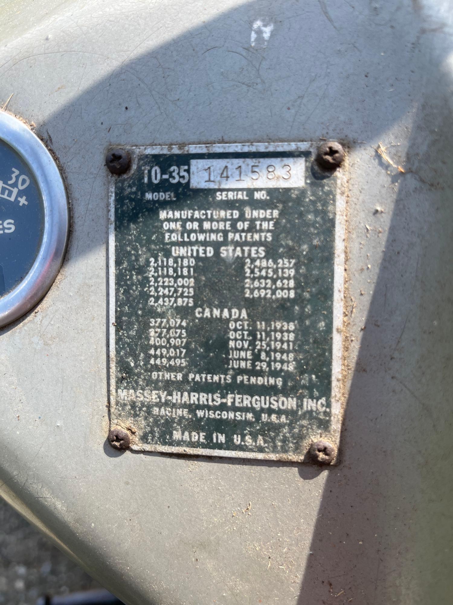Ferguson 35 Tractor